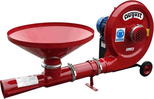 Transportor pneumatic cereale cu cuva T378/1, 5,5 kW,  cuva si injector