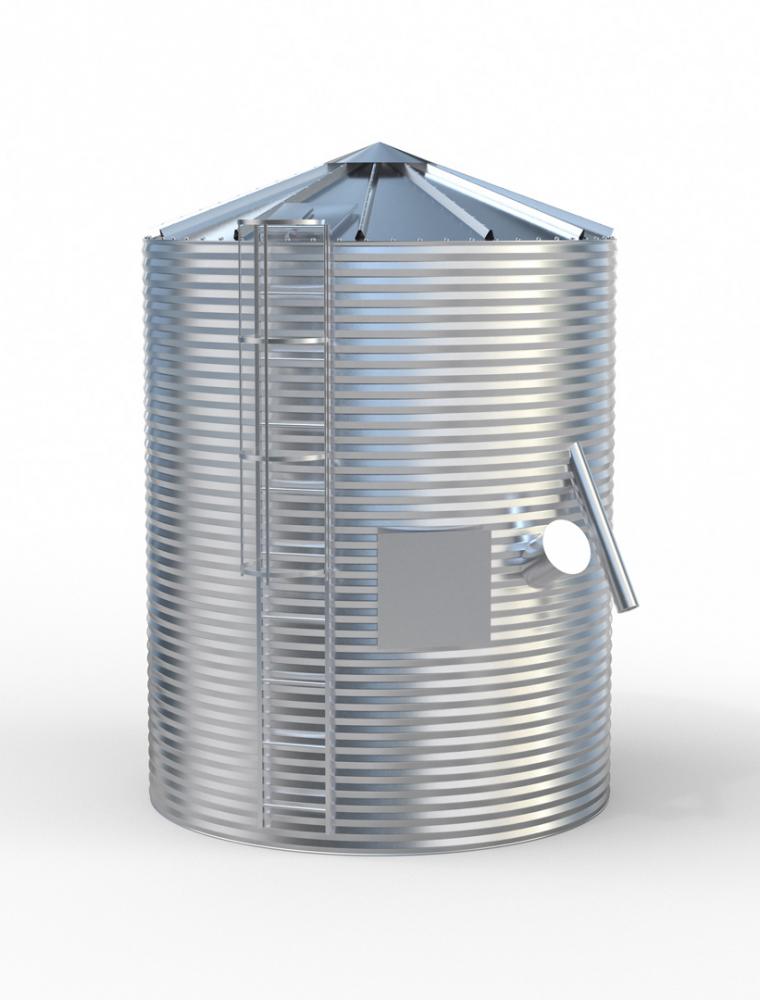 Siloz cereale cu baza plana 28tone