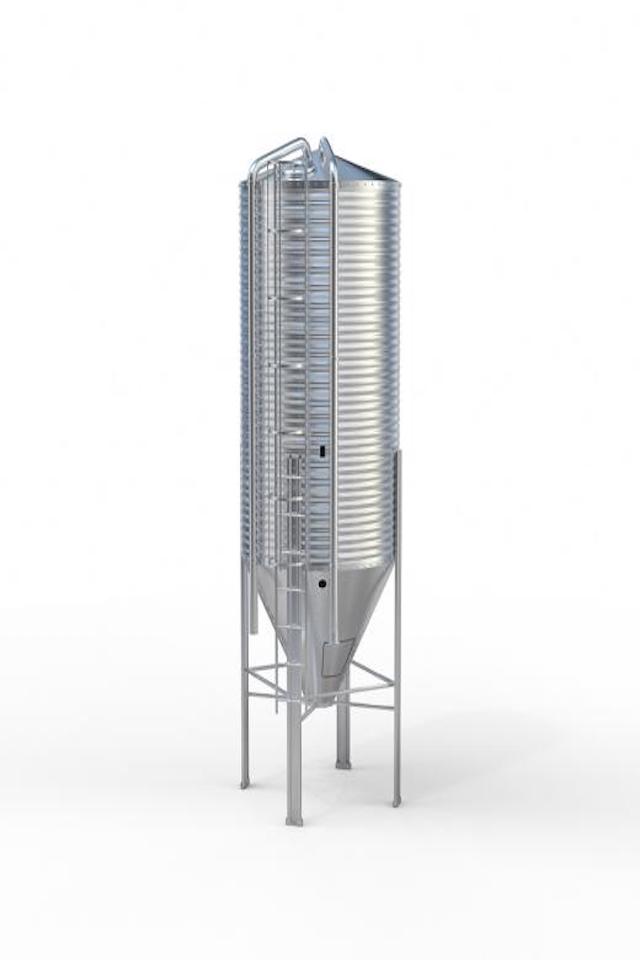 Siloz furaje cu baza conica 60grade, 13tone