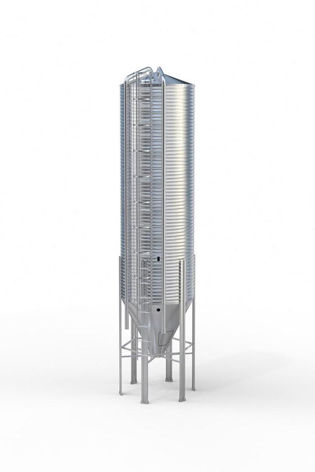 Siloz furaje cu baza conica 60grade, 25tone